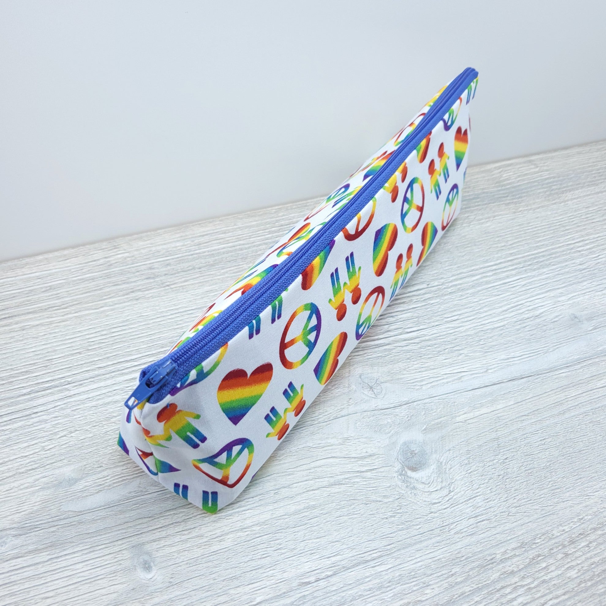 Pride-zipper pouch. 